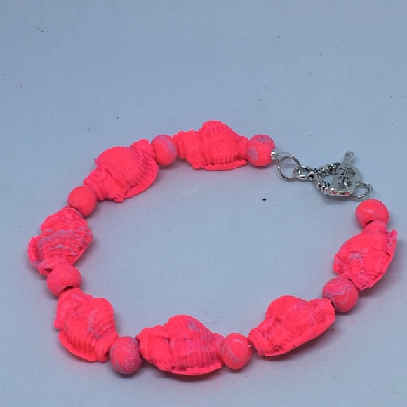 Unique Handmade Polymer Clay Ankle Bracelet - Picture 3 of 8